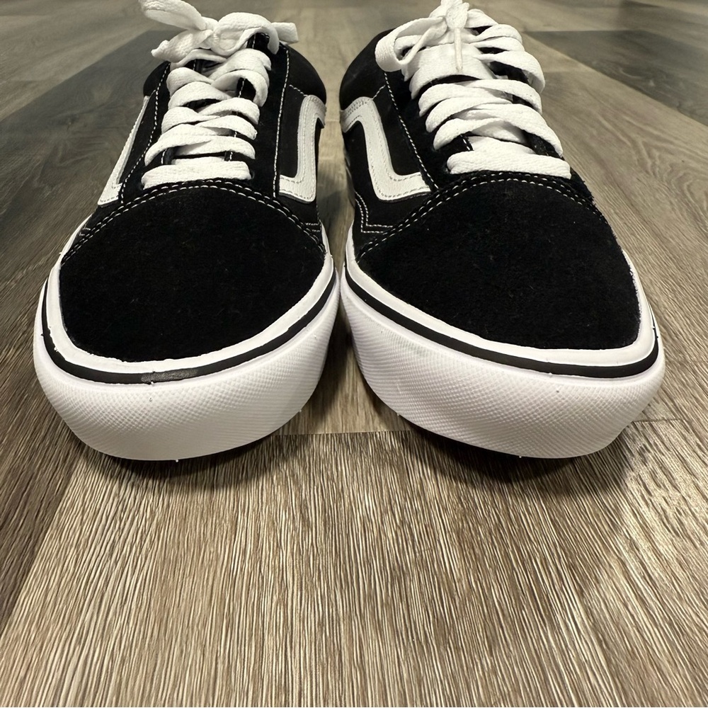 Vans Classic Black and White Sneakers